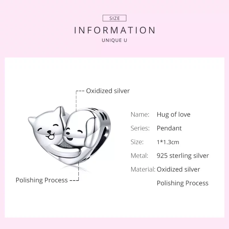 (imagen para) Charm de plata estilo Pandora con diseño de hermano - SCC1856 - Ver 5