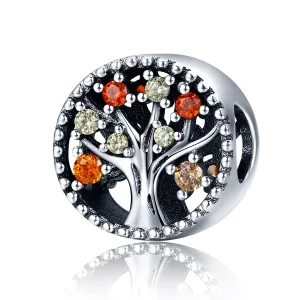 (imagen para) Charm de Plata Estilo Pandora con Fruto del Otoño - SCC219