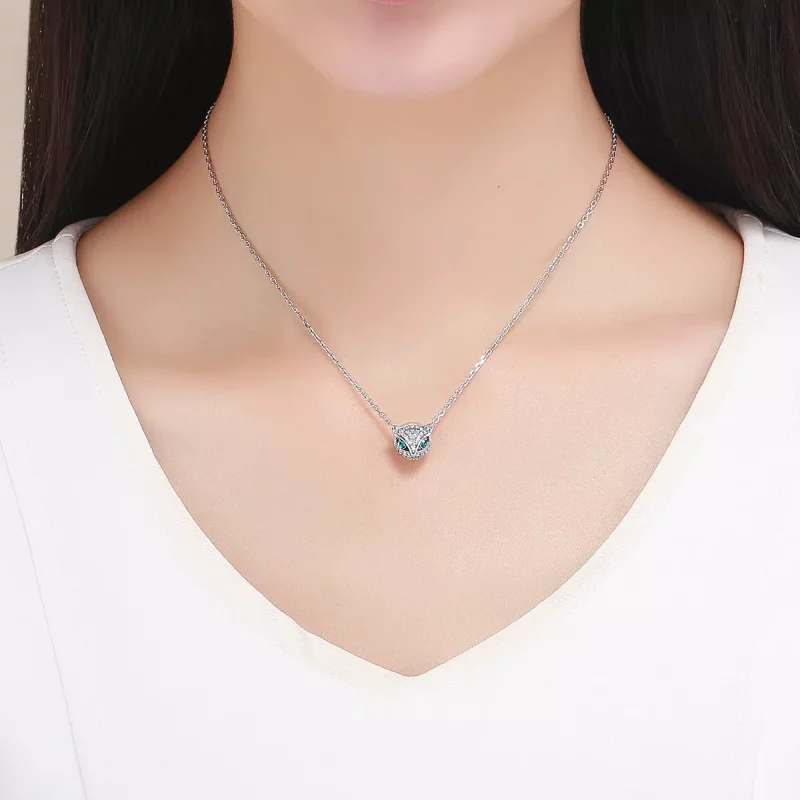 (imagen para) Charm de plata estilo Pandora con gatito feliz - SCC1131 - Ver 5