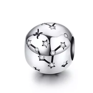 (imagen para) Charm de Plata Estilo Pandora con Signo de Piscis - SCC1218-12