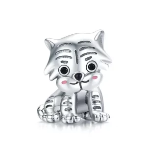 (imagen para) Charm de Plata Estilo Pandora con Tigger - SCC1573