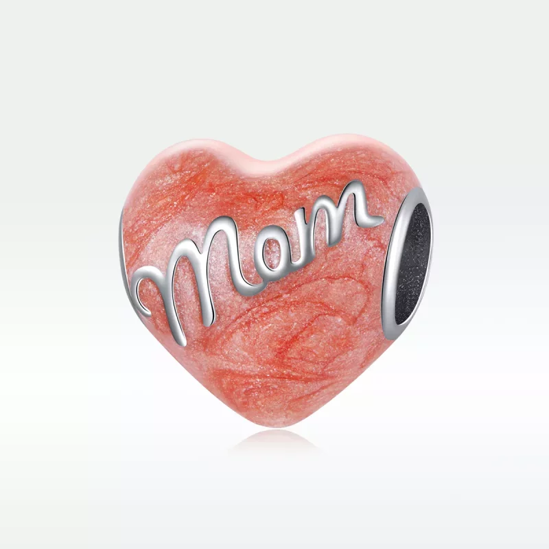 (imagen para) Charm de Plata Estilo Pandora En Memoria de Mamá - SCC1793 - Ver 5