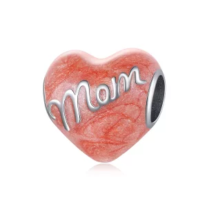 (imagen para) Charm de Plata Estilo Pandora En Memoria de Mamá - SCC1793