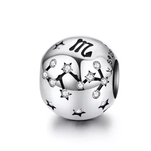 (imagen para) Charm de Plata Estilo Pandora para Escorpio - SCC1218-8