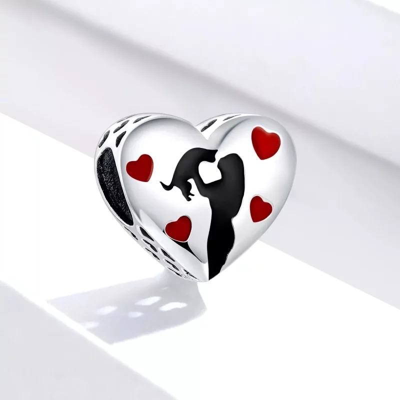 (imagen para) Charm de Plata Estilo Pandora para Mamá de Peludo - SCC1508 - Ver 2