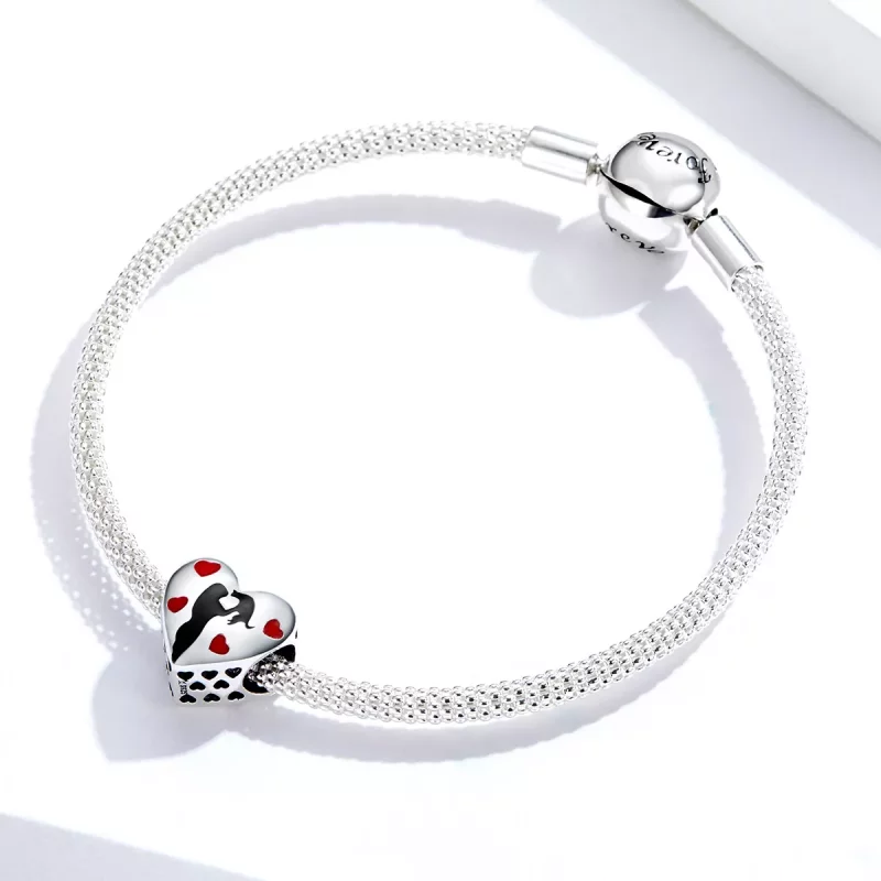 (imagen para) Charm de Plata Estilo Pandora para Mamá de Peludo - SCC1508 - Ver 3