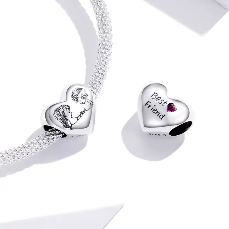 (imagen para) Charm de Plata Estilo Pandora para Niños - SCC1516 - Ver 4