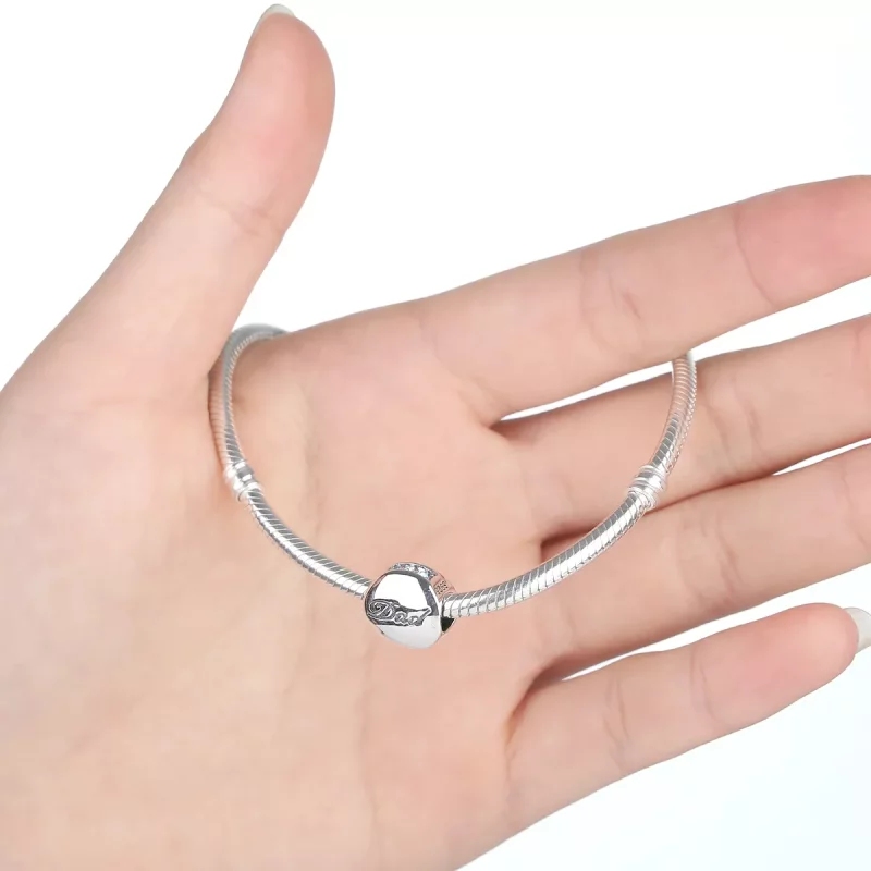 (imagen para) Charm de plata estilo Pandora para papá - SCC006 - Ver 2