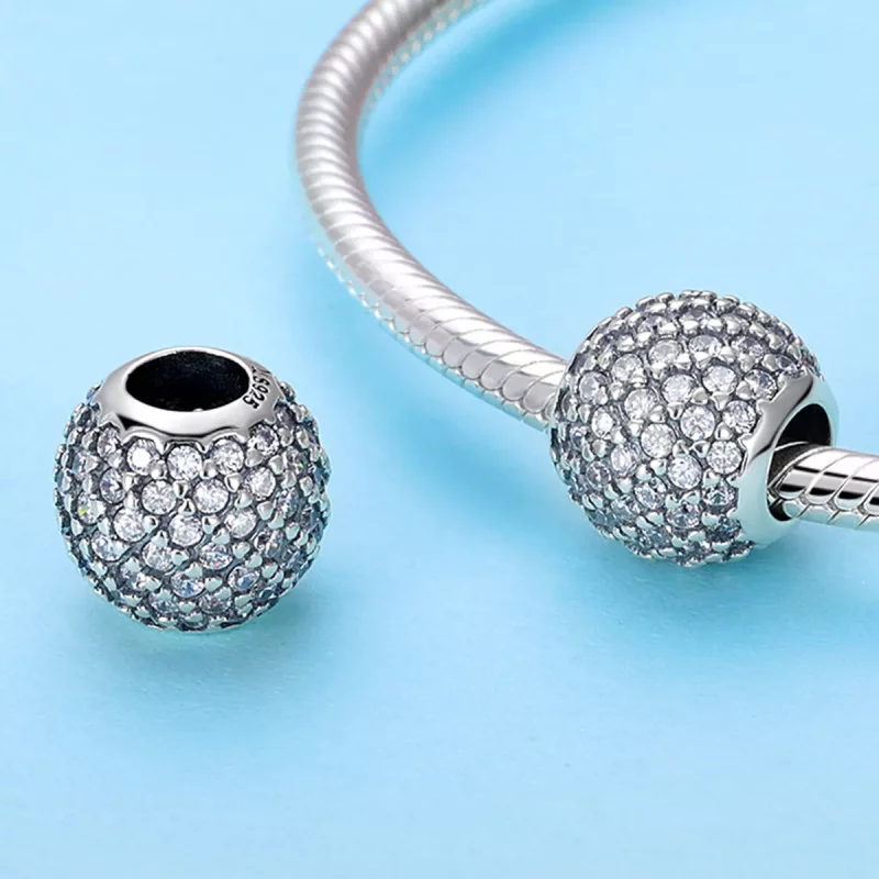 (imagen para) Charm de Plata Estilo Pandora - SCC733 - Ver 2