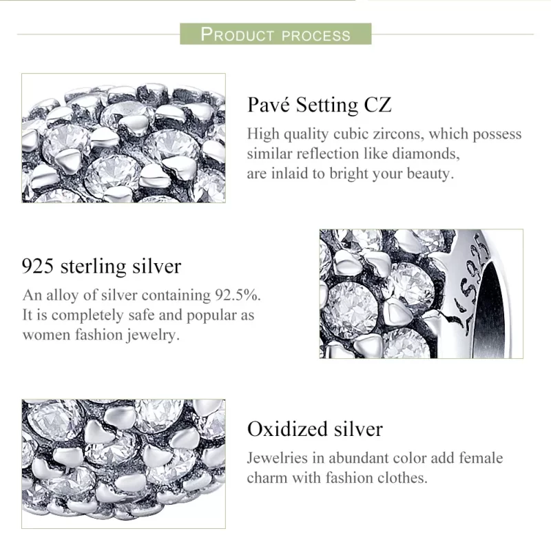 (imagen para) Charm de Plata Estilo Pandora - SCC733 - Ver 7