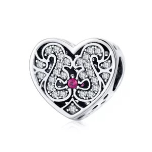 (imagen para) Charm de Plata Estilo Pandora Siempre en Mi Corazón - SCC1415