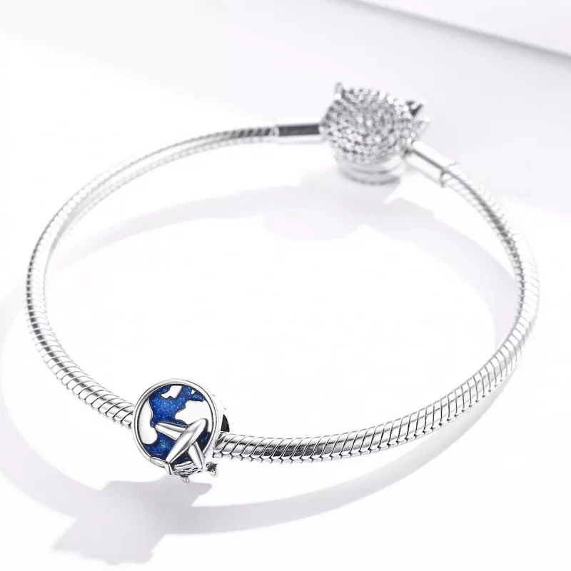 (imagen para) Charm de Plata Pandora Style World Voyage - SCC1568 - Ver 3