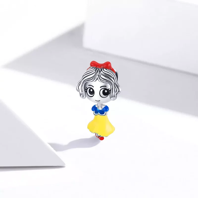 (imagen para) Charm de Princesita de Plata al Estilo Pandora - SCC1814 - Ver 2