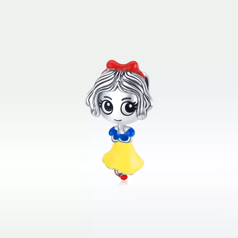 (imagen para) Charm de Princesita de Plata al Estilo Pandora - SCC1814 - Ver 5