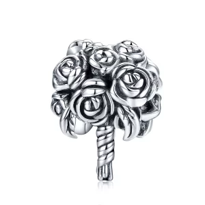 (imagen para) Charm de ramo de novia estilo Pandora en plata - SCC1566