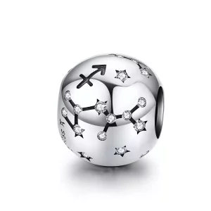 (imagen para) Charm de Sagitario en plata estilo Pandora - SCC1218-9