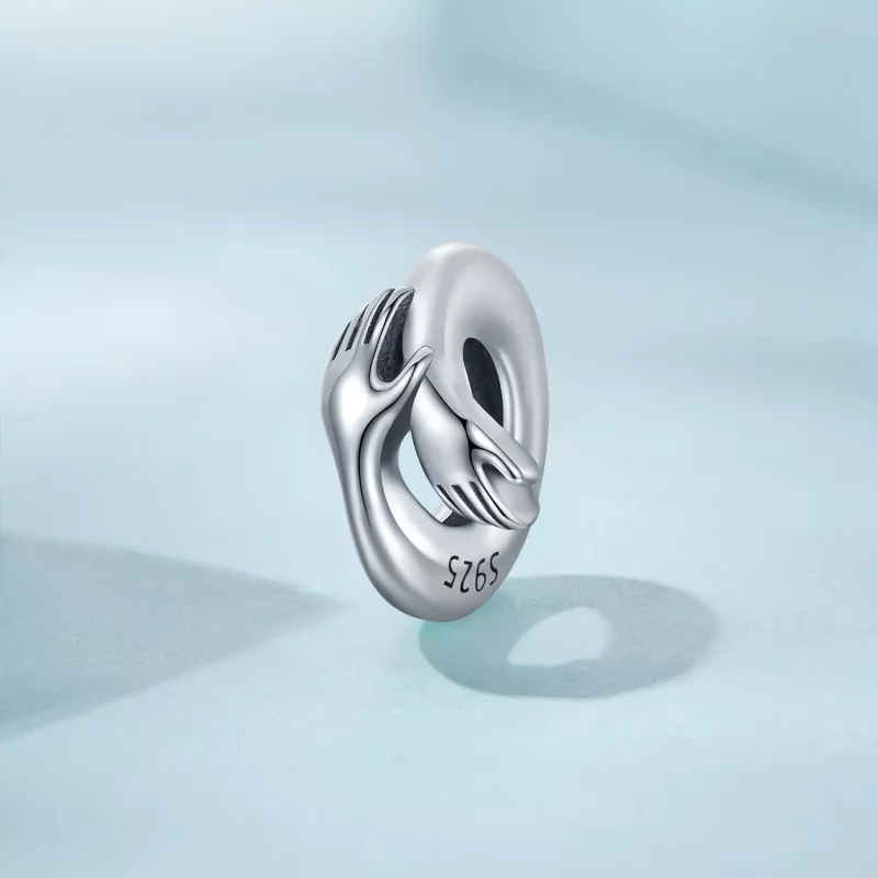 (imagen para) Charm de separador estilo Pandora Embrace - SCC2363 - Ver 2