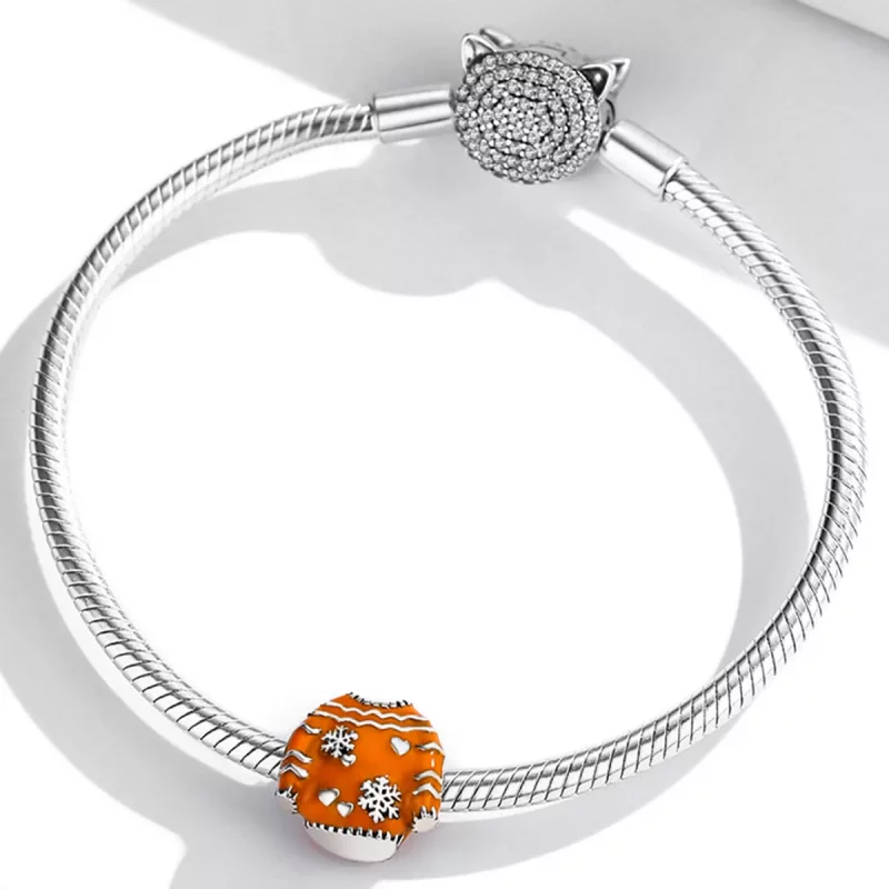 (imagen para) Charm de Suéter Cálido al Estilo Pandora - SCC1998 - Ver 3