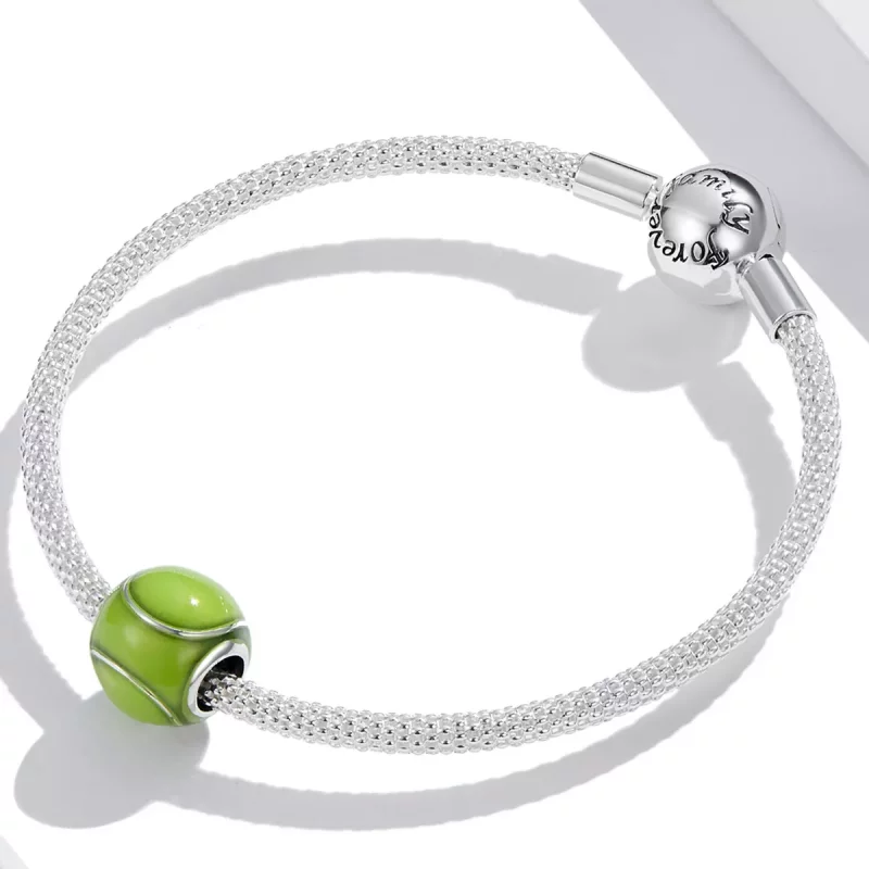 (imagen para) Charm de tenis estilo Pandora - SCC2032 - Ver 3