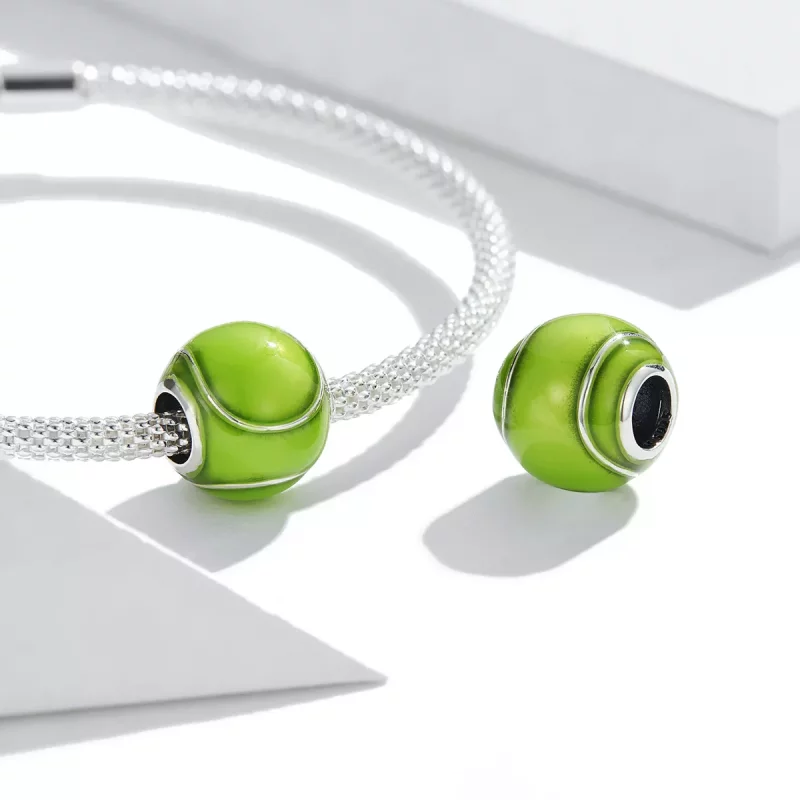 (imagen para) Charm de tenis estilo Pandora - SCC2032 - Ver 4