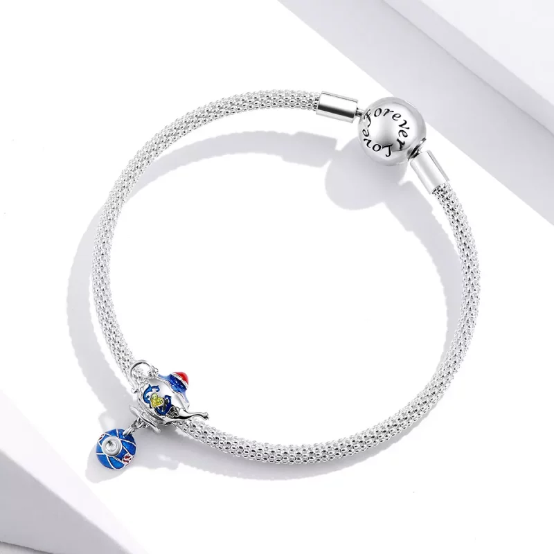 (imagen para) Charm de Tetera Mágica al estilo Pandora - BSC318 - Ver 4