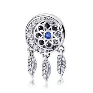 (imagen para) Charm del estilo Pandora en plata con atrapasueños espiritual - SCC718