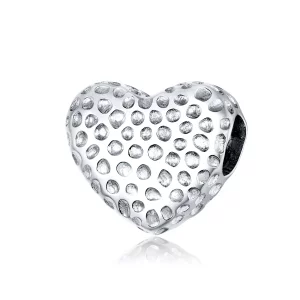 (imagen para) Charm en estilo Pandora con corazón brillante - SCC1587