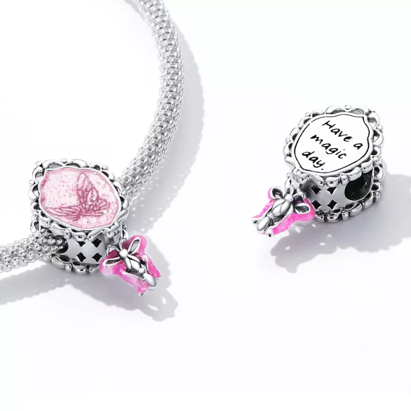 (imagen para) Charm espejo estilo princesa al estilo de Pandora - SCC2205 - Ver 4