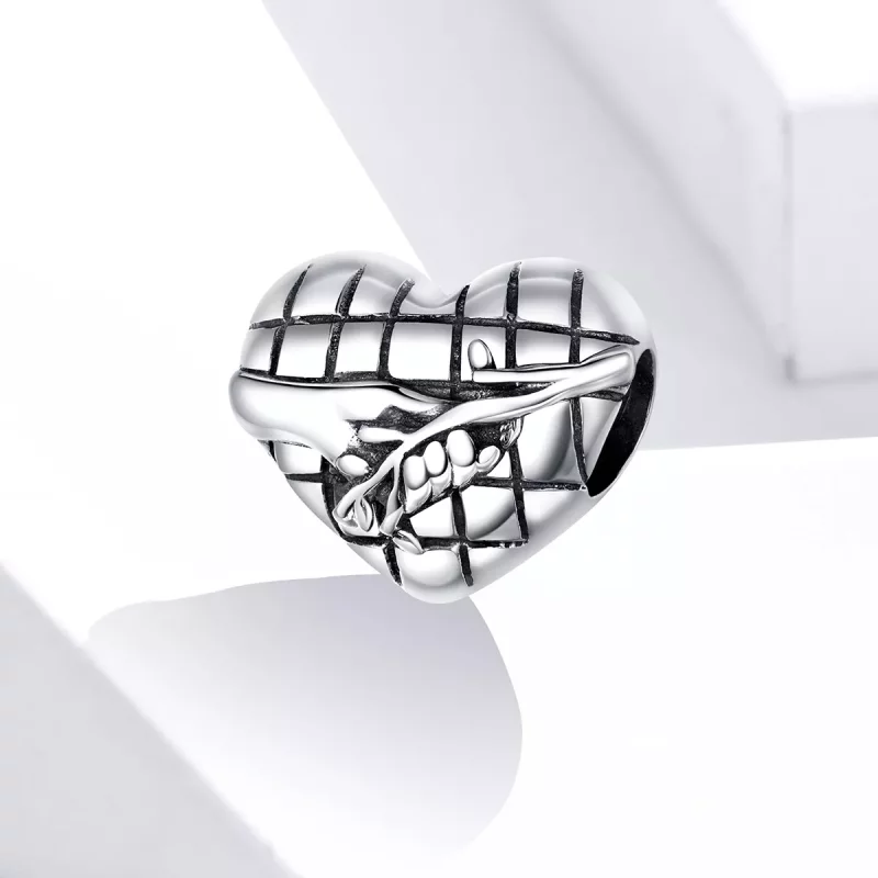 (imagen para) Charm estilo Pandora Mano a Mano con la Naturaleza - SCC1579 - Ver 2