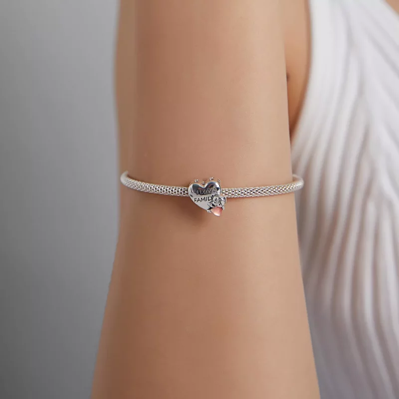 (imagen para) Charm estilo Pandora "Amo mi hogar" - BSC478 - Ver 5