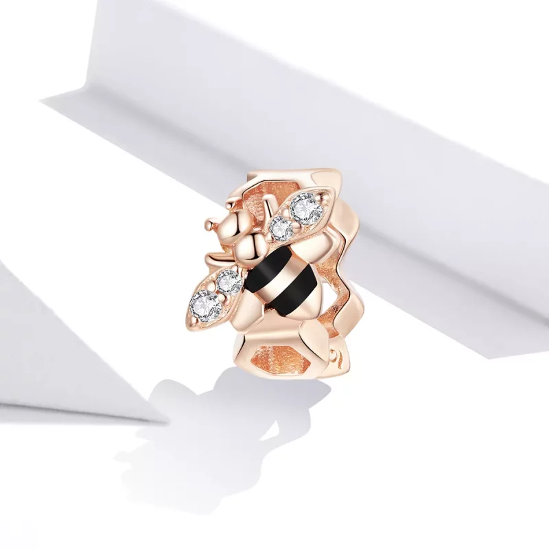 (imagen para) Charm estilo Pandora con abejita - BSC371 - Ver 2