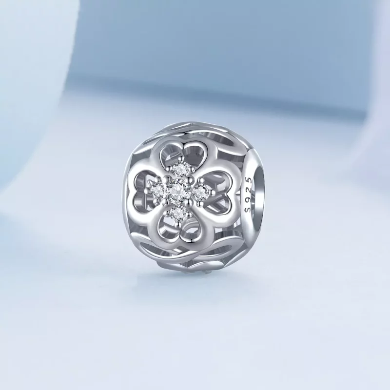 (imagen para) Charm estilo Pandora con corazón infinito - BSC664 - Ver 2