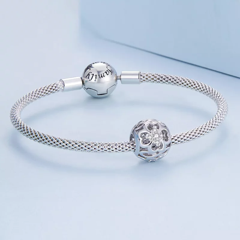 (imagen para) Charm estilo Pandora con corazón infinito - BSC664 - Ver 4