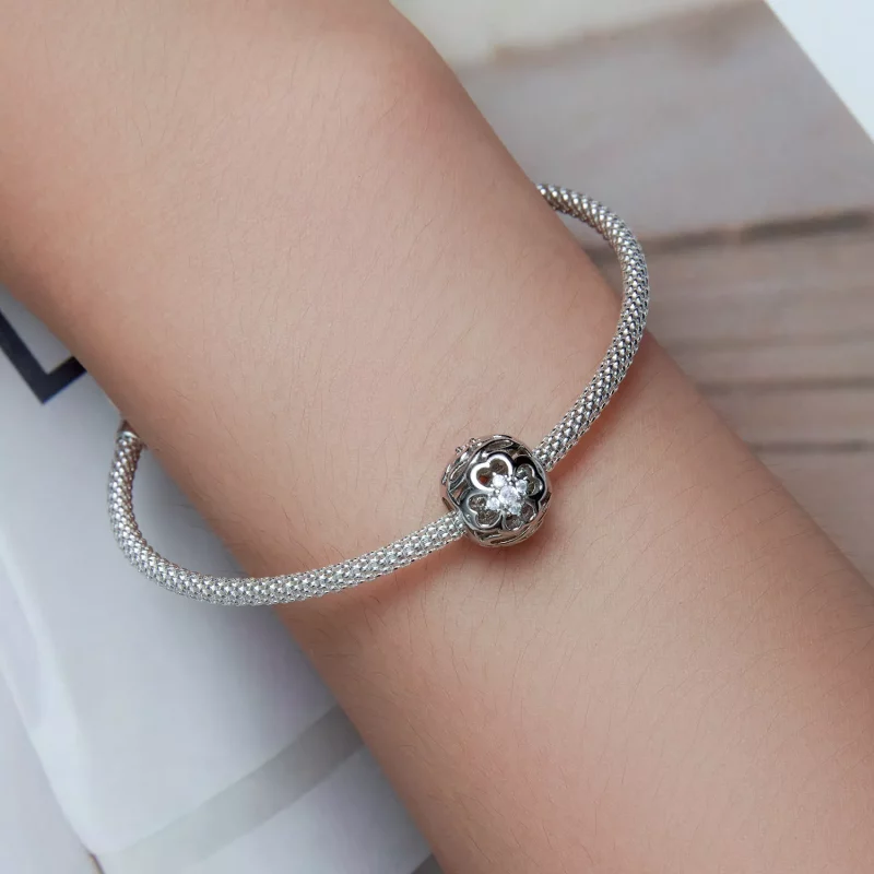 (imagen para) Charm estilo Pandora con corazón infinito - BSC664 - Ver 6