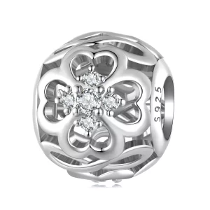 (imagen para) Charm estilo Pandora con corazón infinito - BSC664