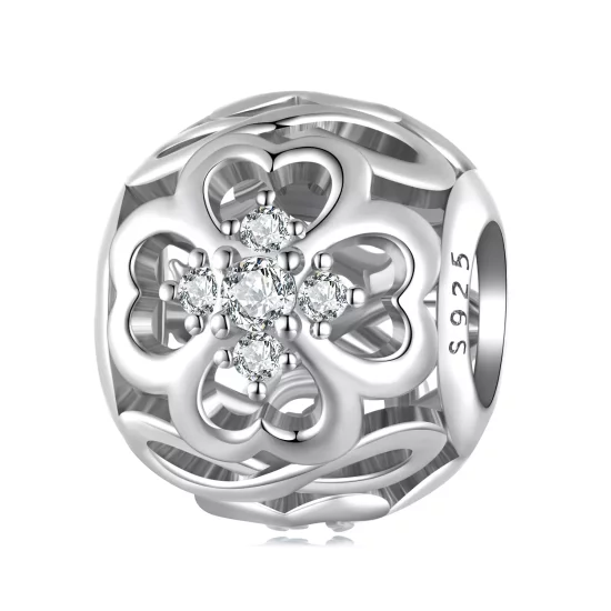 (imagen para) Charm estilo Pandora con corazón infinito - BSC664