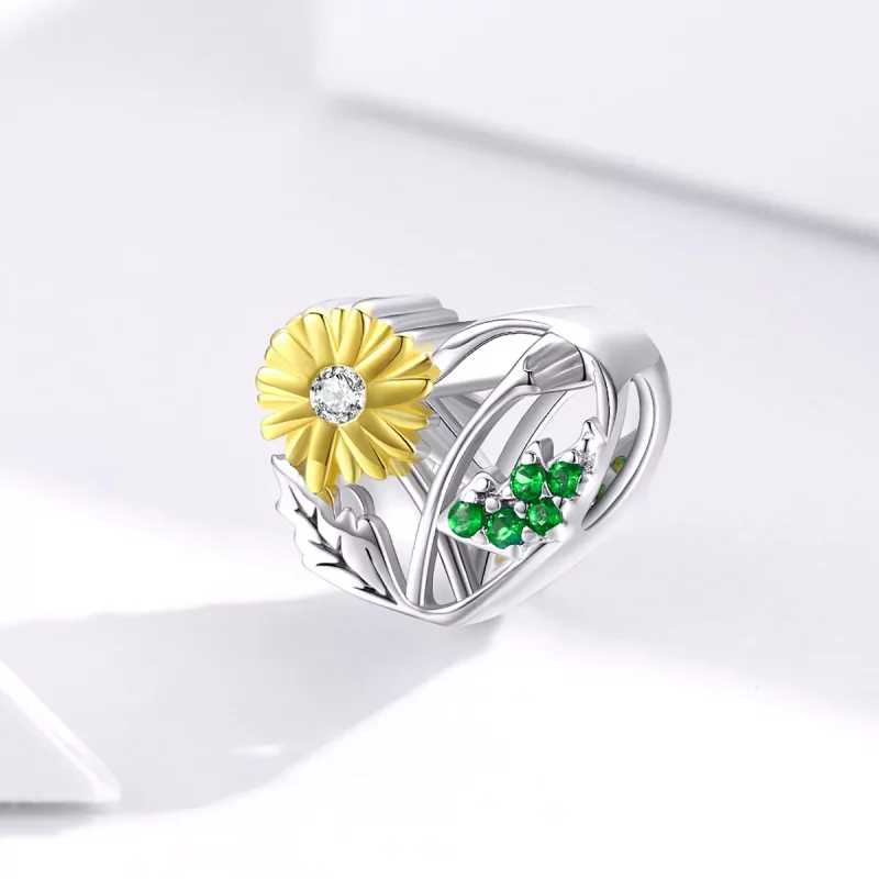 (imagen para) Charm estilo Pandora con diseño de Margarita - BSC284 - Ver 2