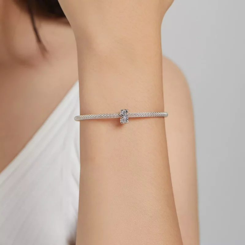 (imagen para) Charm estilo Pandora con flores retro - SCC1938 - Ver 5