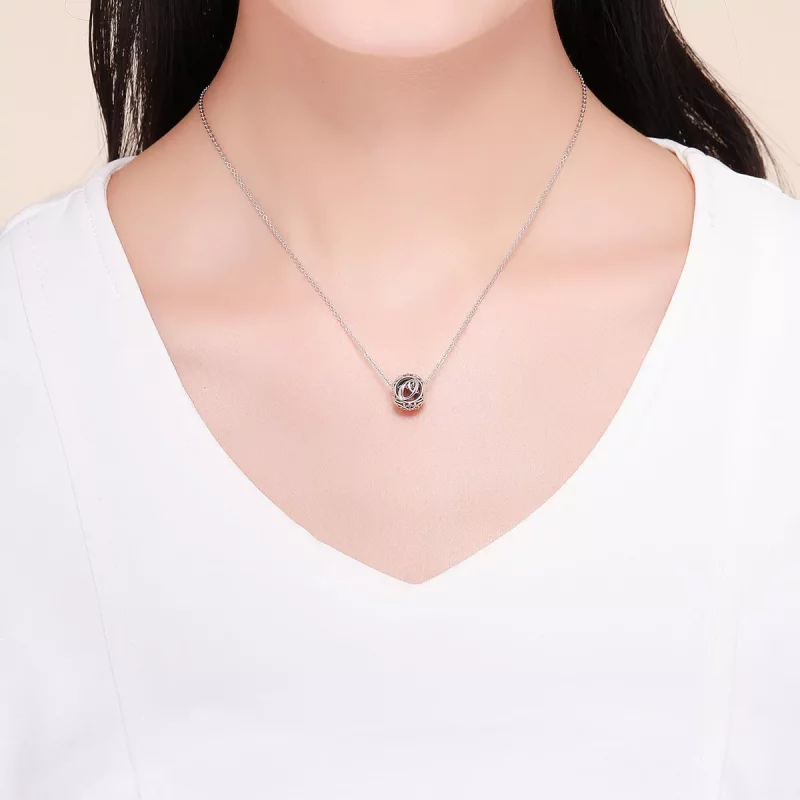 (imagen para) Charm estilo Pandora con letra O - SCC738-O - Ver 5