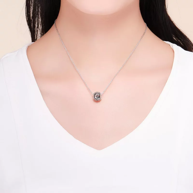 (imagen para) Charm estilo Pandora con letra Q - SCC738-Q - Ver 5