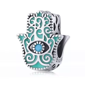 (imagen para) Charm estilo Pandora con Ojo de Fátima - BSC510
