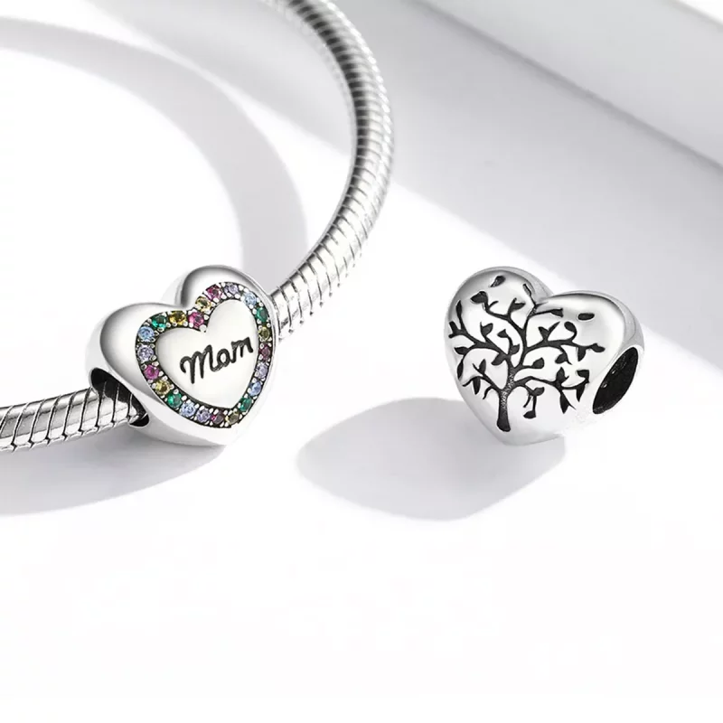 (imagen para) Charm estilo Pandora con árbol de la vida - BSC567 - Ver 4