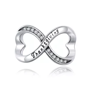 (imagen para) Charm estilo Pandora con símbolo infinito - SCC1636