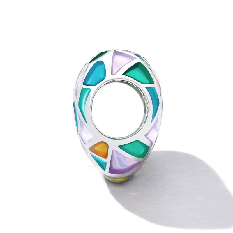 (imagen para) Charm estilo Pandora con ventana de amor - SCC2266 - Ver 3