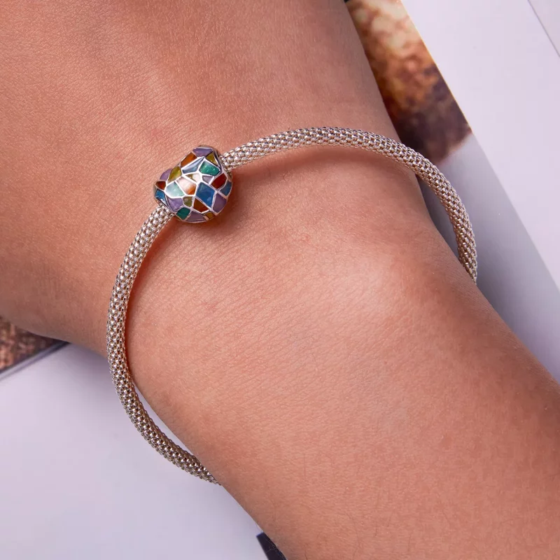 (imagen para) Charm estilo Pandora con ventana de amor - SCC2266 - Ver 6