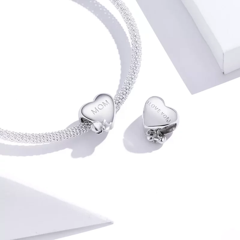 (imagen para) Charm estilo Pandora Confesar a Mamá - BSC218 - Ver 3
