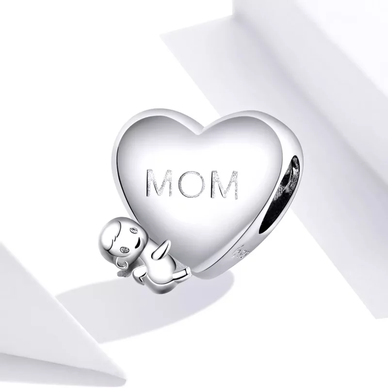 (imagen para) Charm estilo Pandora Confesar a Mamá - BSC218 - Ver 4
