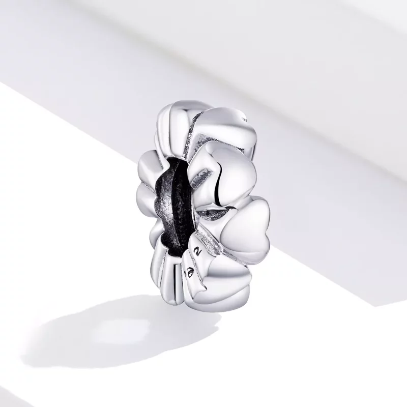 (imagen para) Charm estilo Pandora Corazón a Corazón - SCC1521 - Ver 3