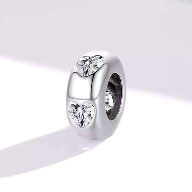 (imagen para) Charm estilo Pandora Corazón Puro - SCC1931 - Ver 2