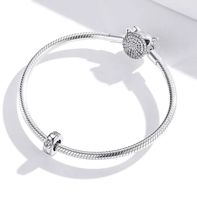 (imagen para) Charm estilo Pandora Corazón Puro - SCC1931 - Ver 3